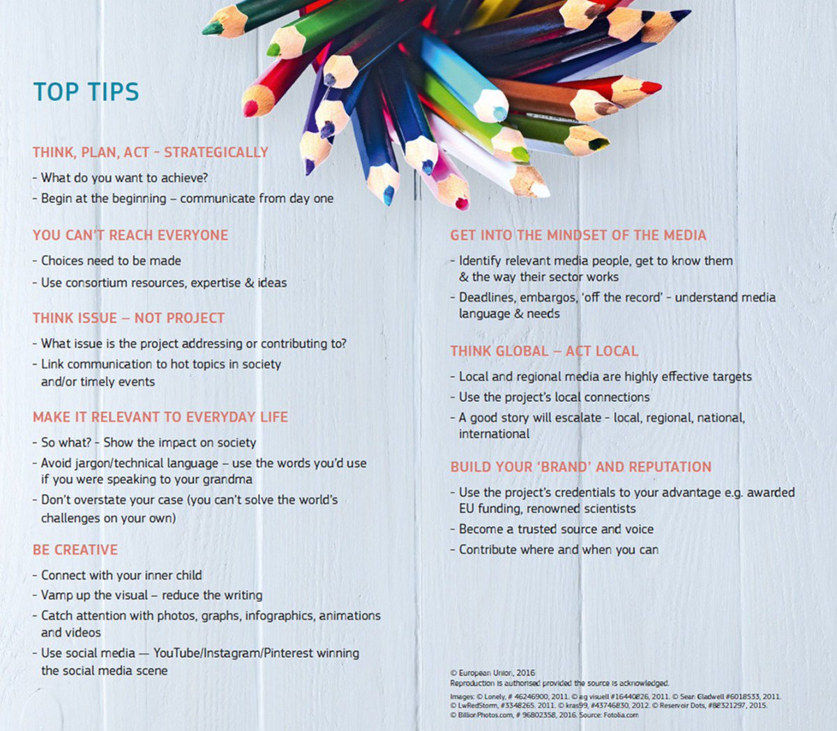 imprex_eu's tweet image. Make your work visible! #project #communication top tips from @EU_EASME #commsworkout