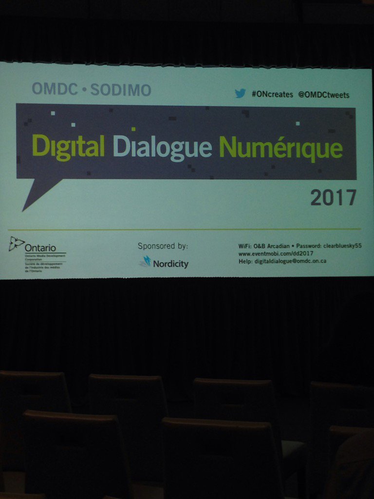 FACTORCanada's tweet image. FACTOR is at Digital Dialogue today. #ONcreates