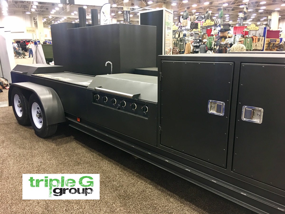 TripleGGroup1's tweet photo. Time is now! Order your custom trailer smoker today! Newly designed modular trailers with removable components for a lifetime of flexibility https://t.co/C0W7Mm41UJ