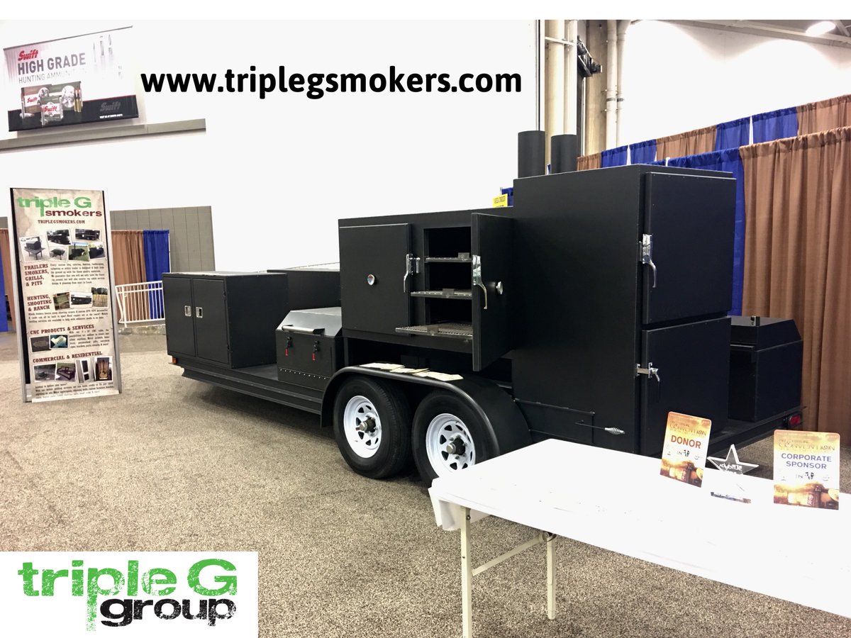 TripleGGroup1's tweet photo. Time is now! Order your custom trailer smoker today! Newly designed modular trailers with removable components for a lifetime of flexibility https://t.co/C0W7Mm41UJ