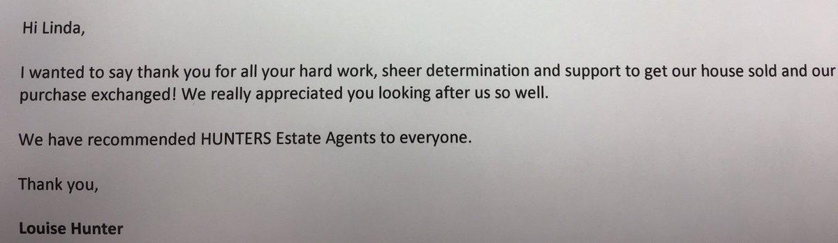 Hunters Estate Agent tweet media