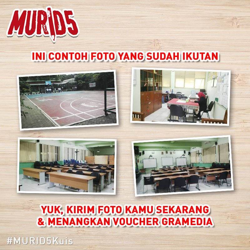 Kirim jawaban melalui kolom komentar di bawah ini, dgn format: [Upload Foto] + [Alasan] + [hashtag #MURID5Kuis] (3)