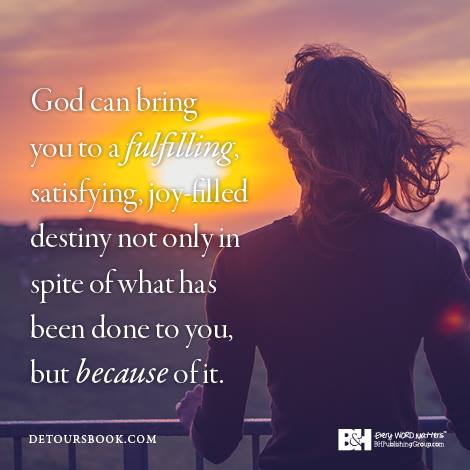AM1230WRBS's tweet photo. God can bring you a fulfilling satisfying joy-filled destiny not only in spite of what has been done to you, but because of it. @drtonyevans https://t.co/sknZEjf8nS