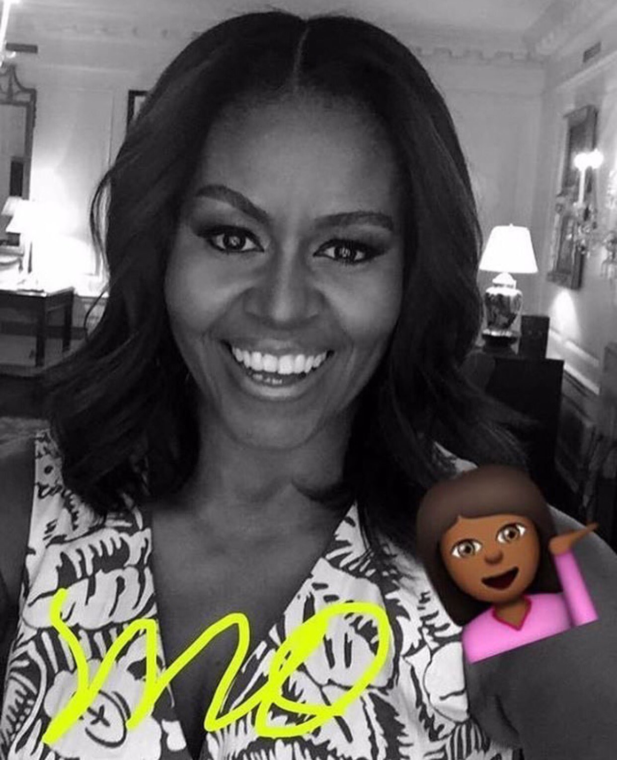 Happy 53rd Birthday to our gorgeous First Lady Michelle Obama      