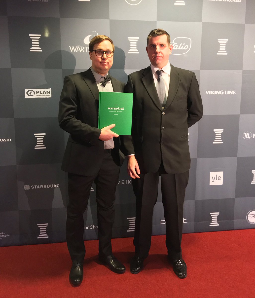 Emme aina käy #urheilugaala'ssa, mutta kun käymme, ajattelimme voittaa #matsipäivä #urheilukulttuuriteko #suomifutis