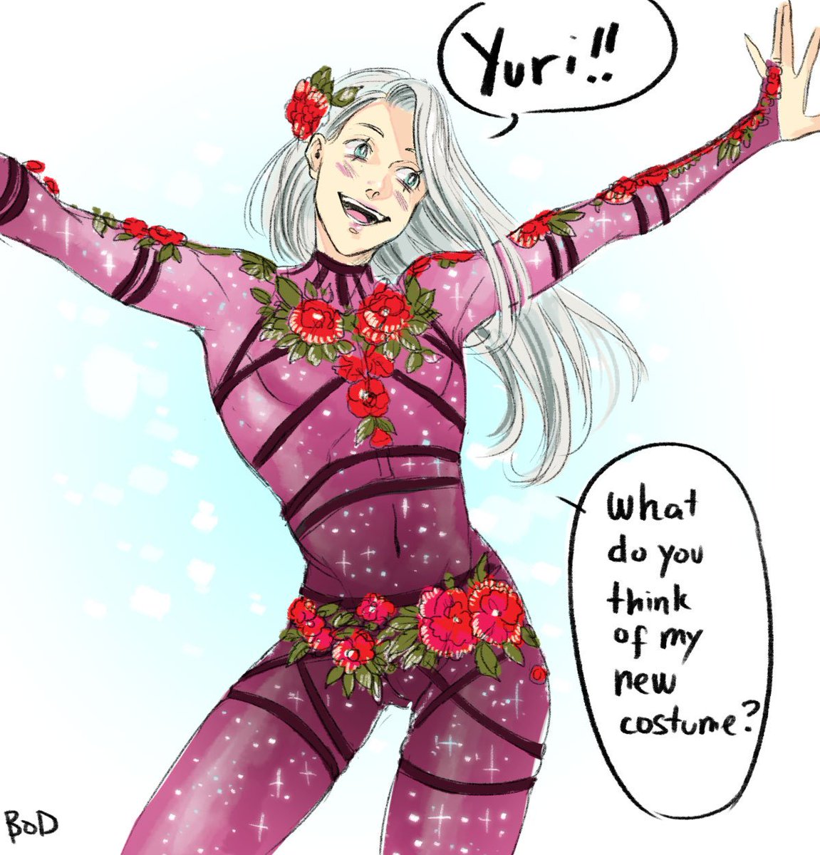 butleronduty's tweet image. More on Coach!Yuri Don't let Victor choose his own costumes.