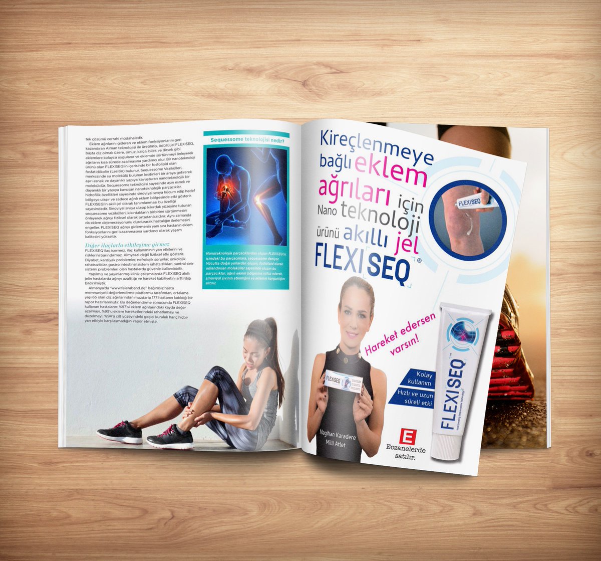 FLEXISEQtr's tweet photo. Flexiseq Akıllı Jel ile ilgili tüm merak ettiklerinizi bu ay Health & Fitness Dergisi'ne anlattık. #Flexiseq #HareketEdersenVarsın https://t.co/Bh3DBOkmji