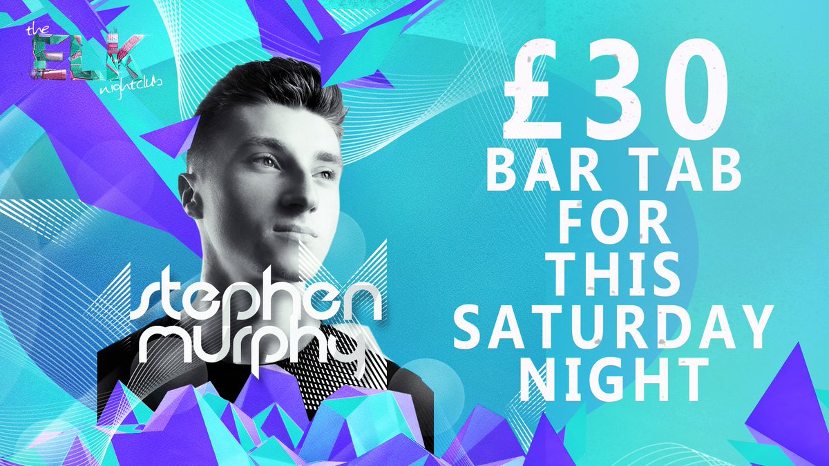 ElkNightclub's tweet photo. 😍Re-tweet for your chance to win a £30 Bar Tab for this Saturday Night.😍 We've got loads to give away. Winners announced Friday at 5pm. #elk https://t.co/pGonj7bDXo