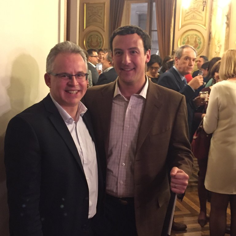 Shared the stage last night with <a href="/paul_hegge/">Paul Hegge</a>, who summited Mt. Everest with Sofie Lenaerts on May 22, 2016. I've gotta step up my game!