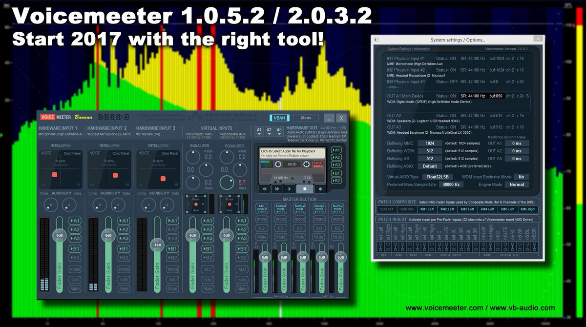 voicemeeter banana virtual cable voicemeeter banana virtual cable