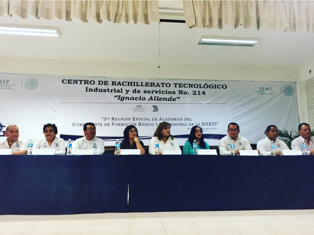 "3 Reunión Estatal de Academias de la DGETI". Muchas gracias por su hospitalidad <a href="/CBTIS214Oficial/">CBTIS214Oficial</a> #CBTIS72 #DGETI