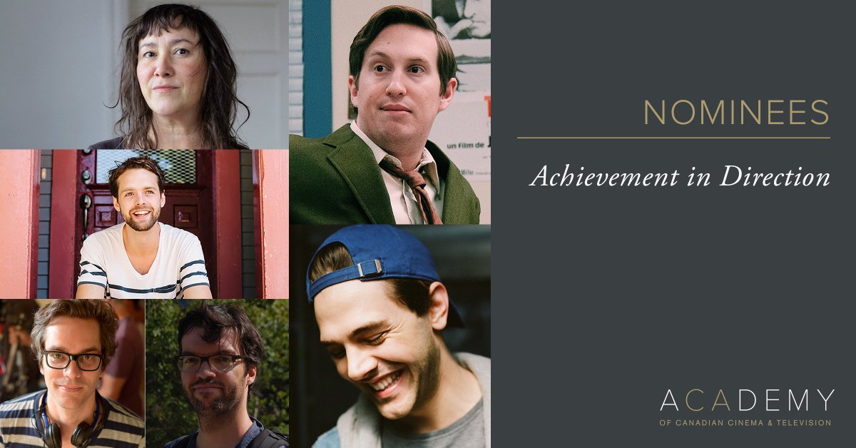 TheCdnAcademy's tweet photo. Congrats to #CdnScreenAwards nominees @ChloeLeriche, @kevanfunk, @XDolan, @OpAvalanche, Mathieu Denis &amp; Simon Lavoie! #CdnTalent https://t.co/57IrXTFwq6
