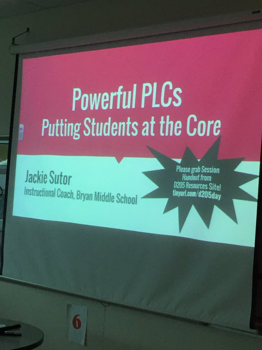 ErinDeLuga's tweet photo. @ireadwriteteach discusses the power of PLCs w/ Ss put first #d205learns @JacquieDiscipio @BryanMS205 @mbaum205 @lifeandlifeonly https://t.co/45QFfkHHCa