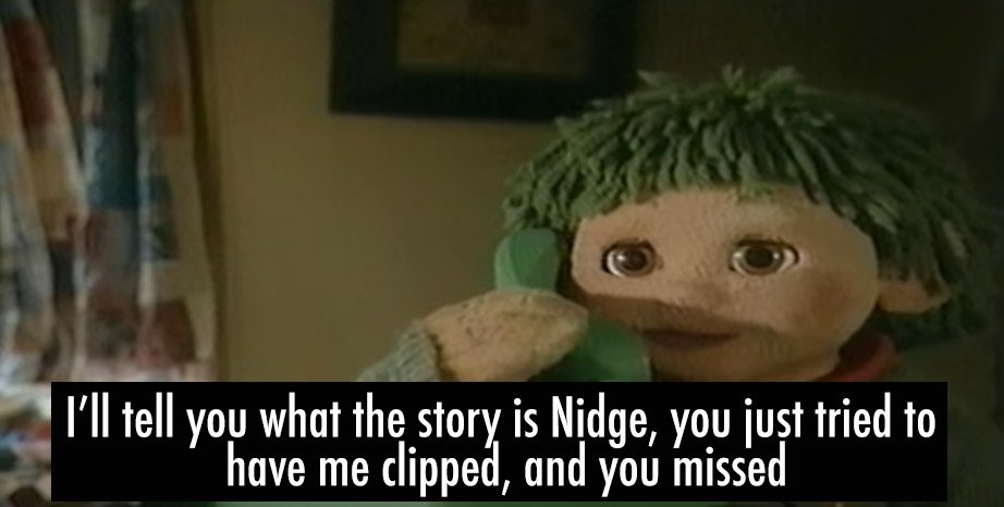 Ciara_Knight's tweet photo. Tots TV is way more interesting if you add subtitles from Love/Hate https://t.co/XA95biOzqu