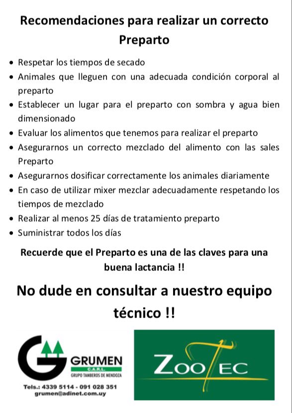 GrumenZootec's tweet photo. Hay que continuar!! La máquina no puede parar de producir y el 2017 nos marca un nuevo desafío!! #Prepartos @ZootecNutricion https://t.co/YhJpnNDLfJ
