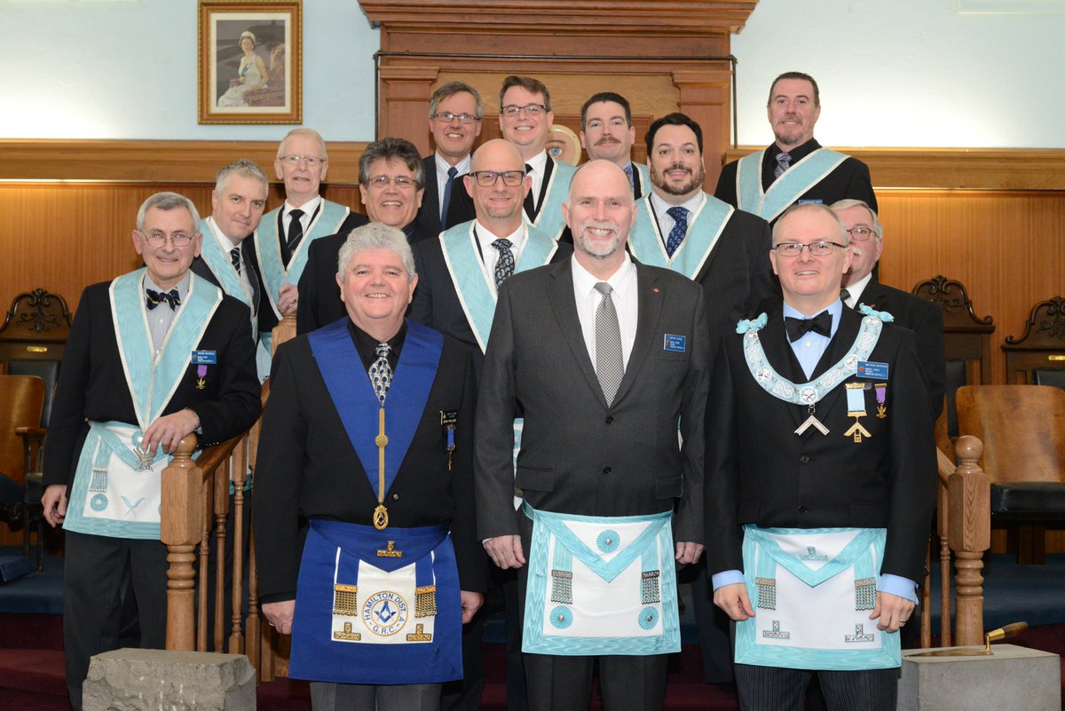 BrantLodge's tweet photo. Congratulations, Bro. Krone, @BrantLodge's newest Master Mason! Finished by 9:15 and enjoyed excellent fellowship  #Freemasonry #BrantLodge https://t.co/LhMorkPojd