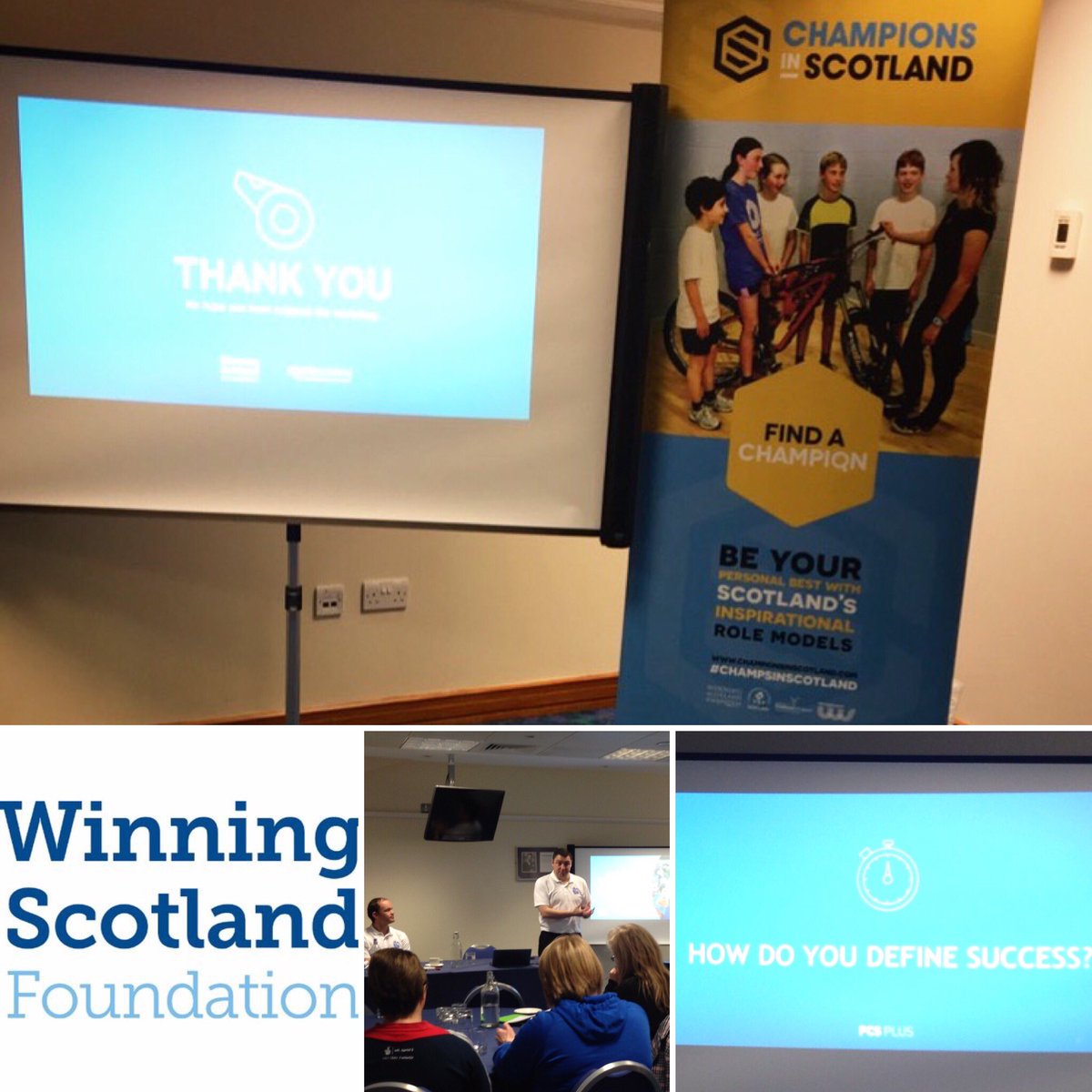 Fantastic Positive Coaching workshop today with #ChampsInScotland @WinningScotland. Great topics covered and met some inspiring #RoleModels
