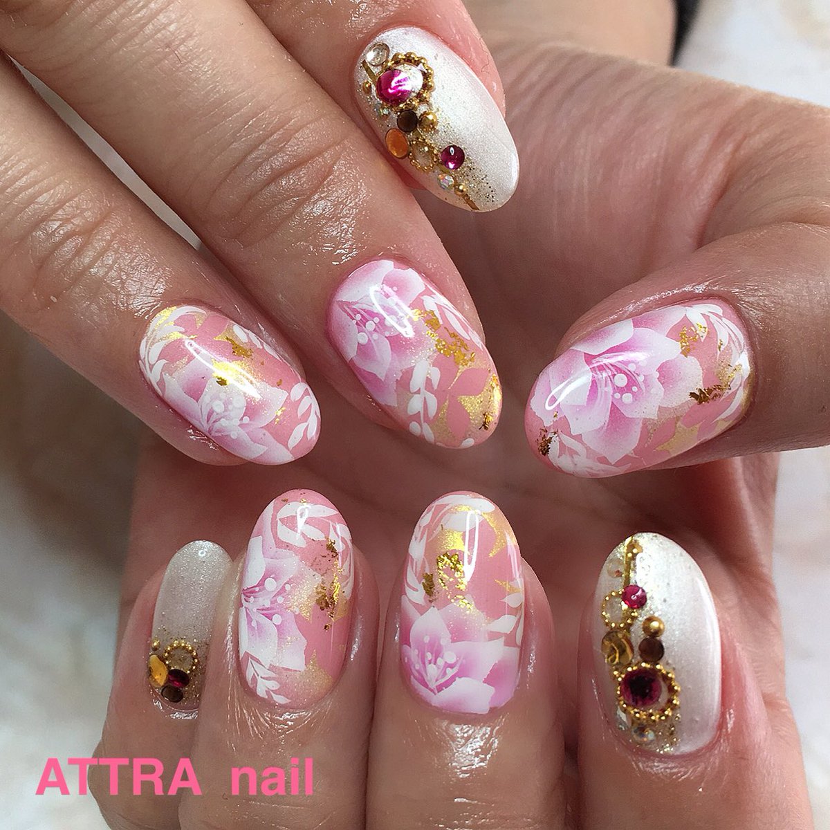 Attra Nail 倉敷ネイルサロン On Twitter 1月キャンペーンデザイン
