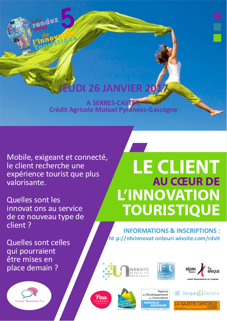 LOLA3364's tweet photo. IT5 : des rencontres touristiques à forte valeur ajoutée, organisées par les étudiants de Master 2 de l'@universite_uppa  ! 
Faites suivre ! https://t.co/YQjZl0W4iF