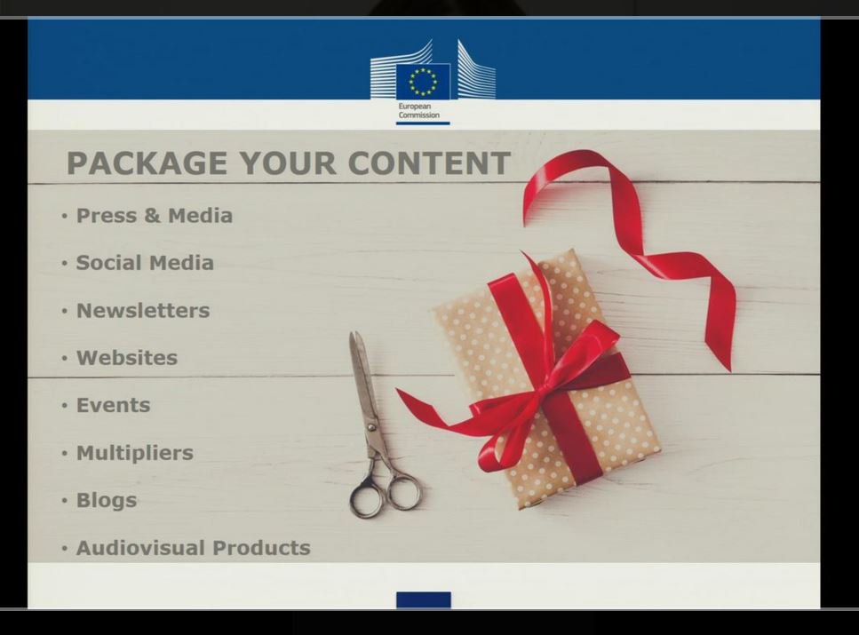 KRAKEN_project's tweet image. We just attended #commsworkout  @EU_EASME to help us telling the  story of @KRAKEN_project. Let&apos;s be #creative on how packaging our content!