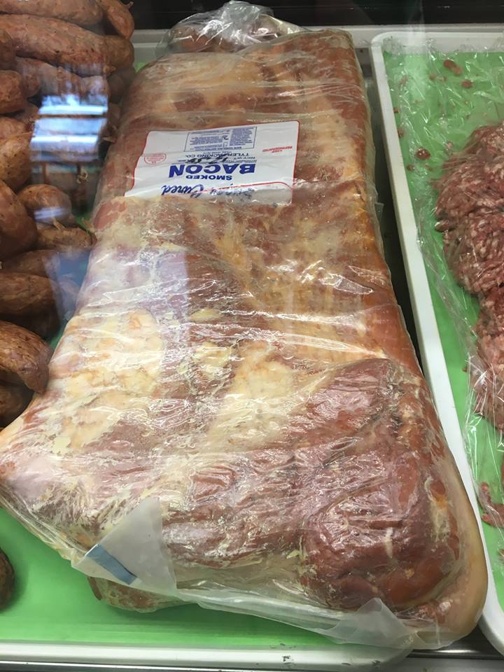 tyersprocessing's tweet photo. #Indulge in #SmokedBacon fresh with rind, sliced to order.
https://t.co/i4vxnCTiFG
#TyersProcessing #Bacon #Crockett #Fresh #ShootingStarTX https://t.co/AGOuhPKgCk