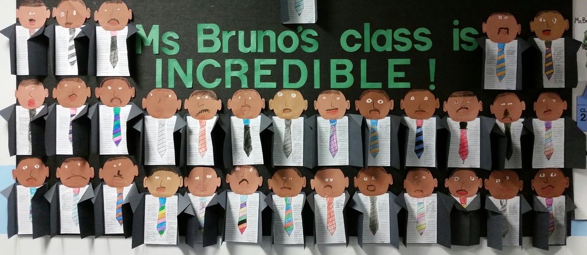 MsBrunoHasClass's tweet image. Inspired by Dr. Martin L King, my 1st graders shared their dreams...