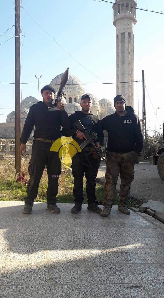 byz_observer's tweet photo. From this mosque al-Baghdadi announced the #Chalifa of "Islamic State". Today #ISF gained the control over the mosque in east #Mosul. #Iraq https://t.co/vnv9zL3gto
