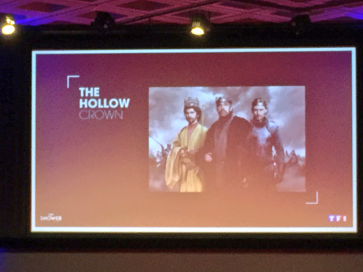 pascalparole's tweet photo. #TheHollowCrown produit par Sam Mendes poiur les 20 ans de la chaine @histoiretv présentée au #ShowWebSeries https://t.co/239ouIonUk