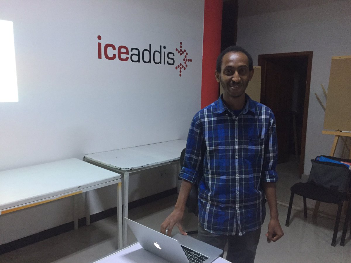 CMTuesdays's tweet photo. What's the difference betweeen start up and small business? Yossef leads Ice breaker session. @iceaddis https://t.co/pkMCCKH2jr