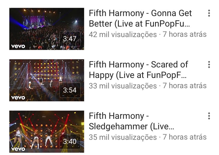 CentralCCManaus's tweet photo. O show do #FunPopFunByFanta, há alguns meses no Brasil, foi colocado no canal oficial de Fifth Harmony: https://t.co/zRhunpUtej… https://t.co/9T5abVdwgm