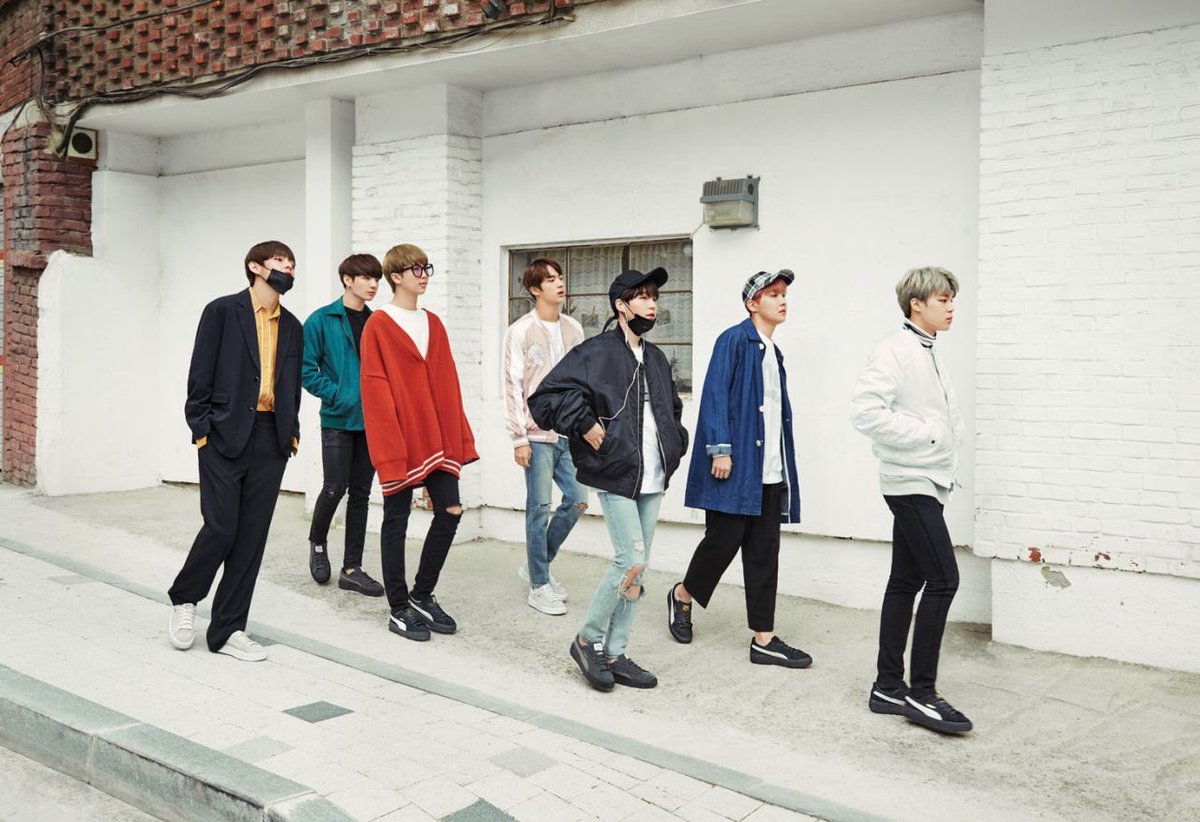 PUMA X BTS 2017 Spring Collection #방탄소년단 #PUMAxBTS