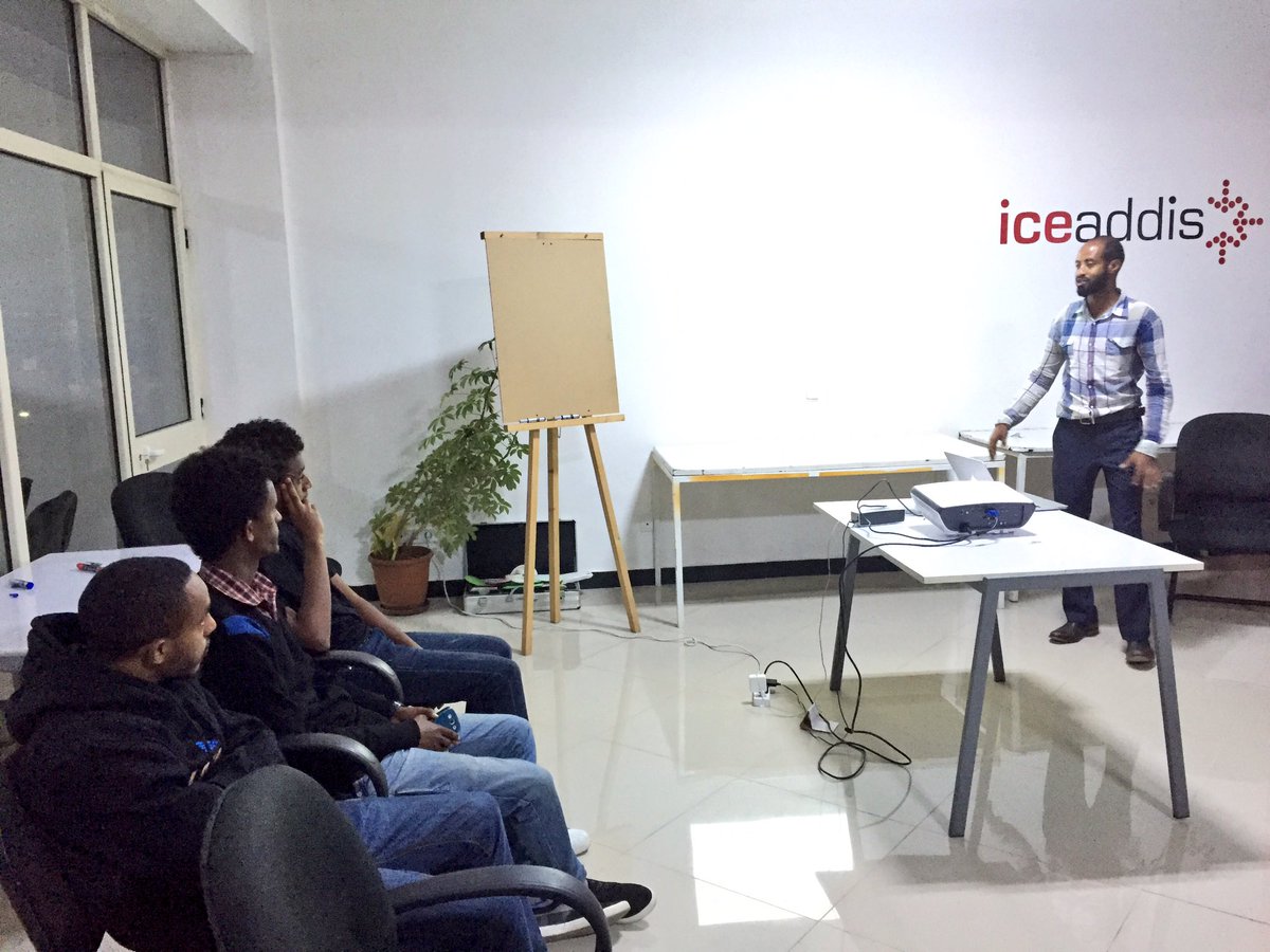 CMTuesdays's tweet photo. Muluken introduces @CMTuesdays and how today's agenda links to the sustainable development goals. #SDGs #SDG8 #SDG9 #Employment #Innovation https://t.co/9noEgtH0Fm