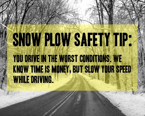 BOSSSnowplows's tweet photo. Be safe in winter driving condition! #BOSSsafety #TuesdayTip https://t.co/IXihOVtpcO