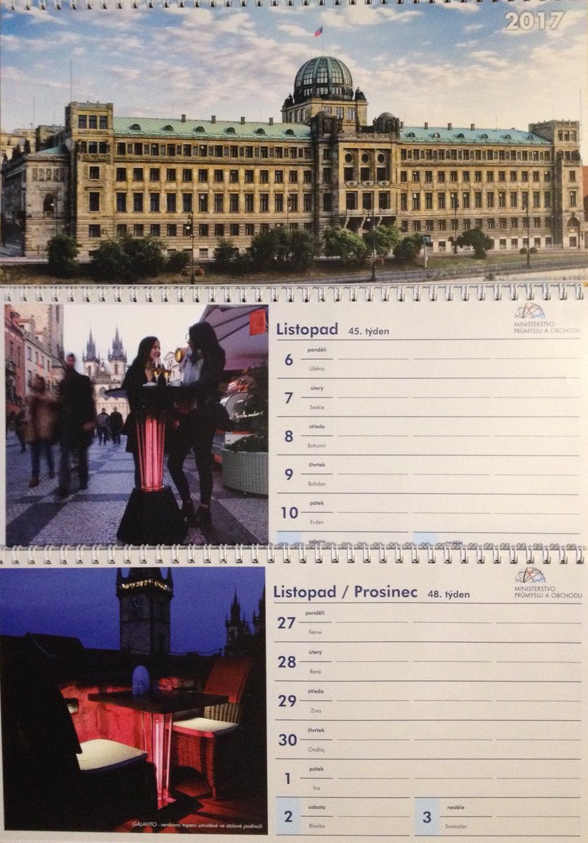galavitoCZ's tweet photo. #heatingtable is proud to be on the new 2017 Calendar of Czech Ministry of Industry and Trade!
https://t.co/xxr5O3eBWn
β¨ π¨πΏ β¨ π¨πΏ https://t.co/JPrZUqPaHC
