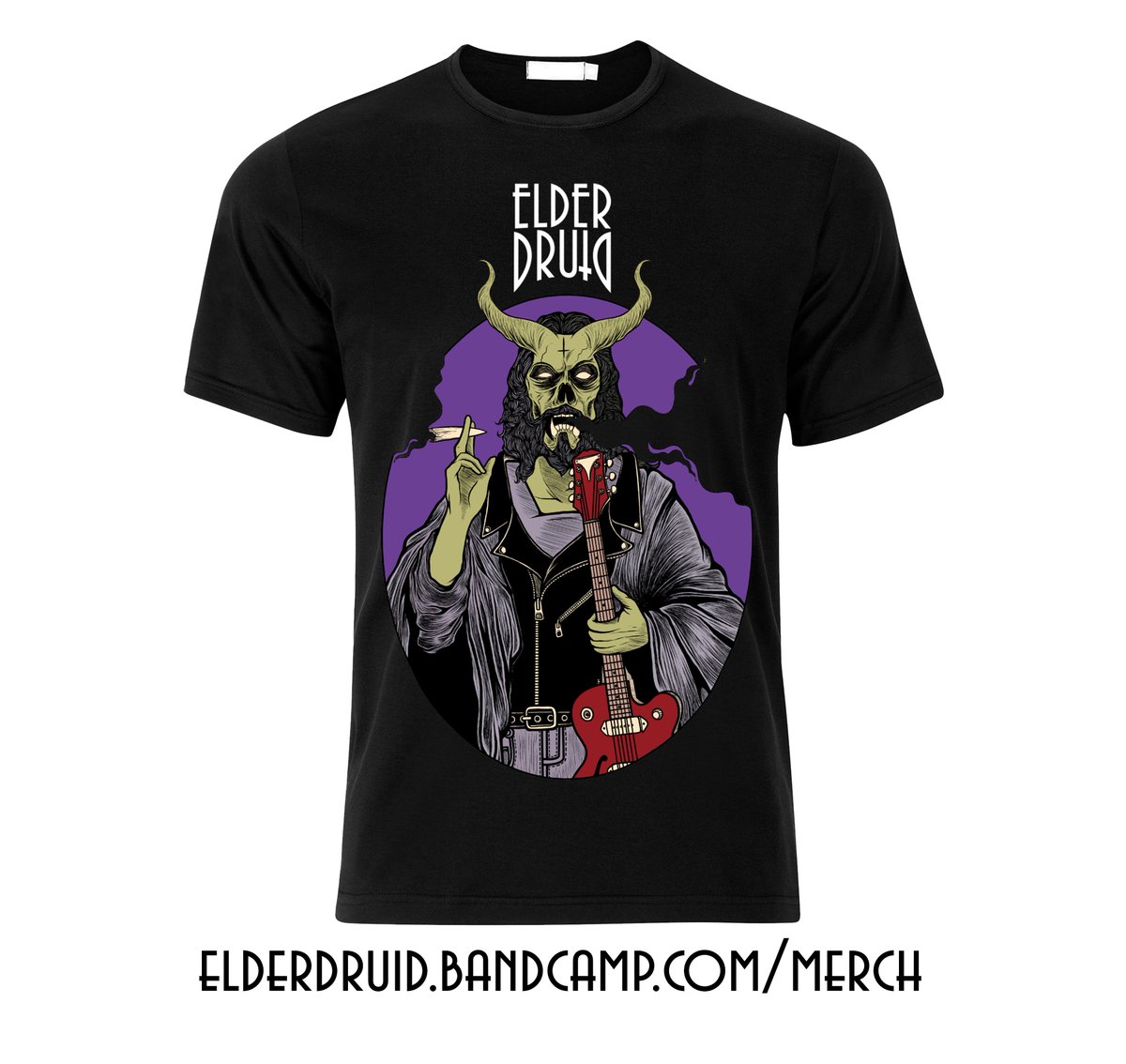 NEW SHIRTS. Pre-order for the 'Smoke Demon 2.0' shirts is now live. #elderdruid #merch #doom #sludge #tshirt #metal elderdruid.bandcamp.com/merch/elder-dr…