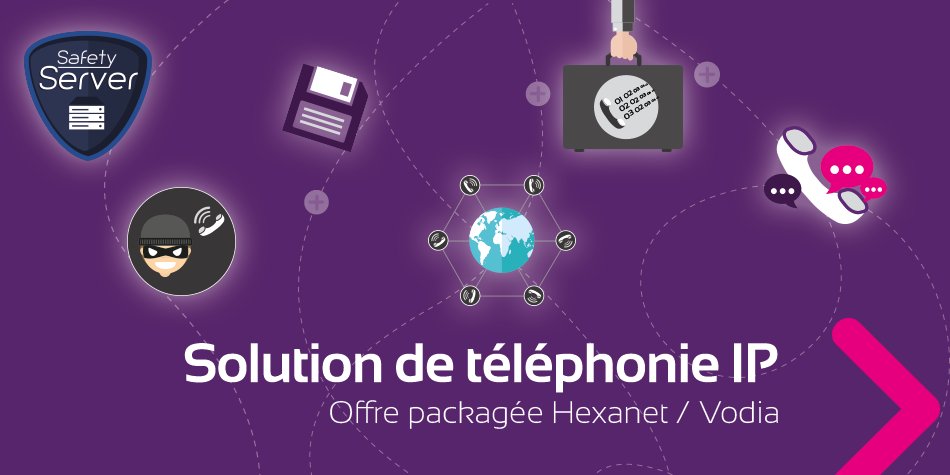 Hexanet's tweet image. Votre VM Vodia UC PBX à partir de 105€ HT/mois avec Hexanet bit.ly/2ixEvsp #VoIP #téléphonie #telecom #SIP #Trunk @VodiaFrance