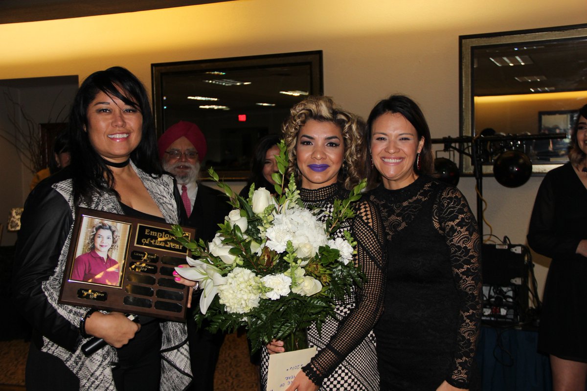 visitlch's tweet image. Congratulations to LCH's Employee of the Year - Veronica Chavez!!