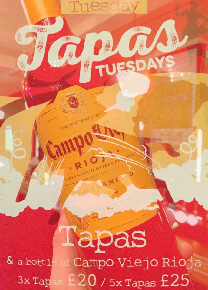 LancerLeighton's tweet photo. Time to get your smile out as it's Tapas Tuesday! #tapasmakemesmile #lancerleighton #artypicture https://t.co/oIN76GsxUc
