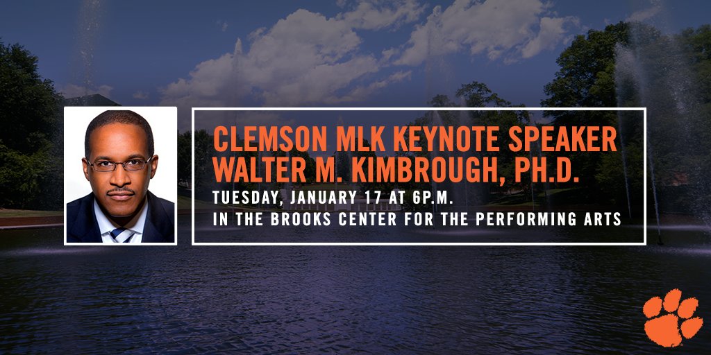 Clemson University tweet media