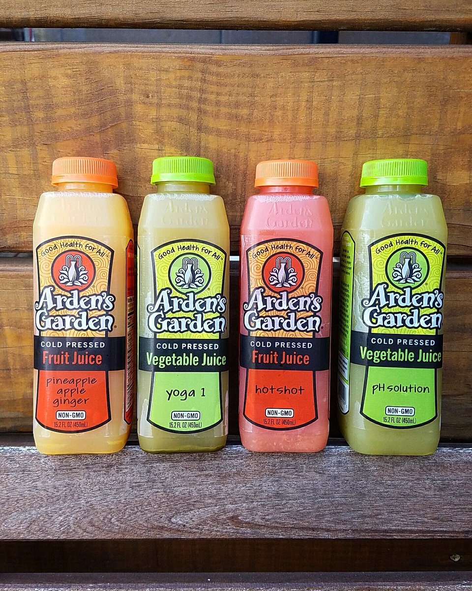 StationsideATL's tweet photo. Don't sleep on our #ArdensGarden juices while you're in, these are some of our favorite flavors that we offer.
#StationsideATL #Healthy https://t.co/y0aIfezuu3
