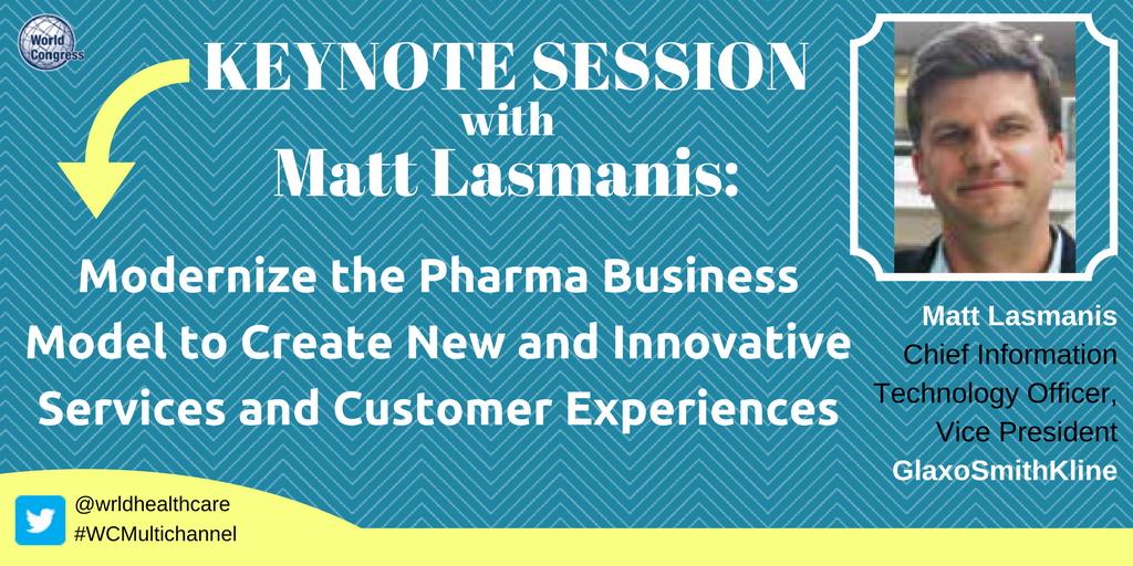 WorldCongress's tweet photo. Don't miss @mattlasmanis keynote at the Pharmaceutical Digital Marketing &amp; Multichannel Engagement Summit, March 21 https://t.co/Vk3KEyTIP7 https://t.co/aPSyXMJvCA