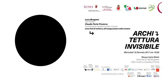 Mercoledì 18 gennaio 2017 al #MuseoBilotti di <a href="/Roma/">Roma</a> inaugurazione della mostra #ArchitetturaInvisibile facebook.com/events/1636883… #gratisaroma