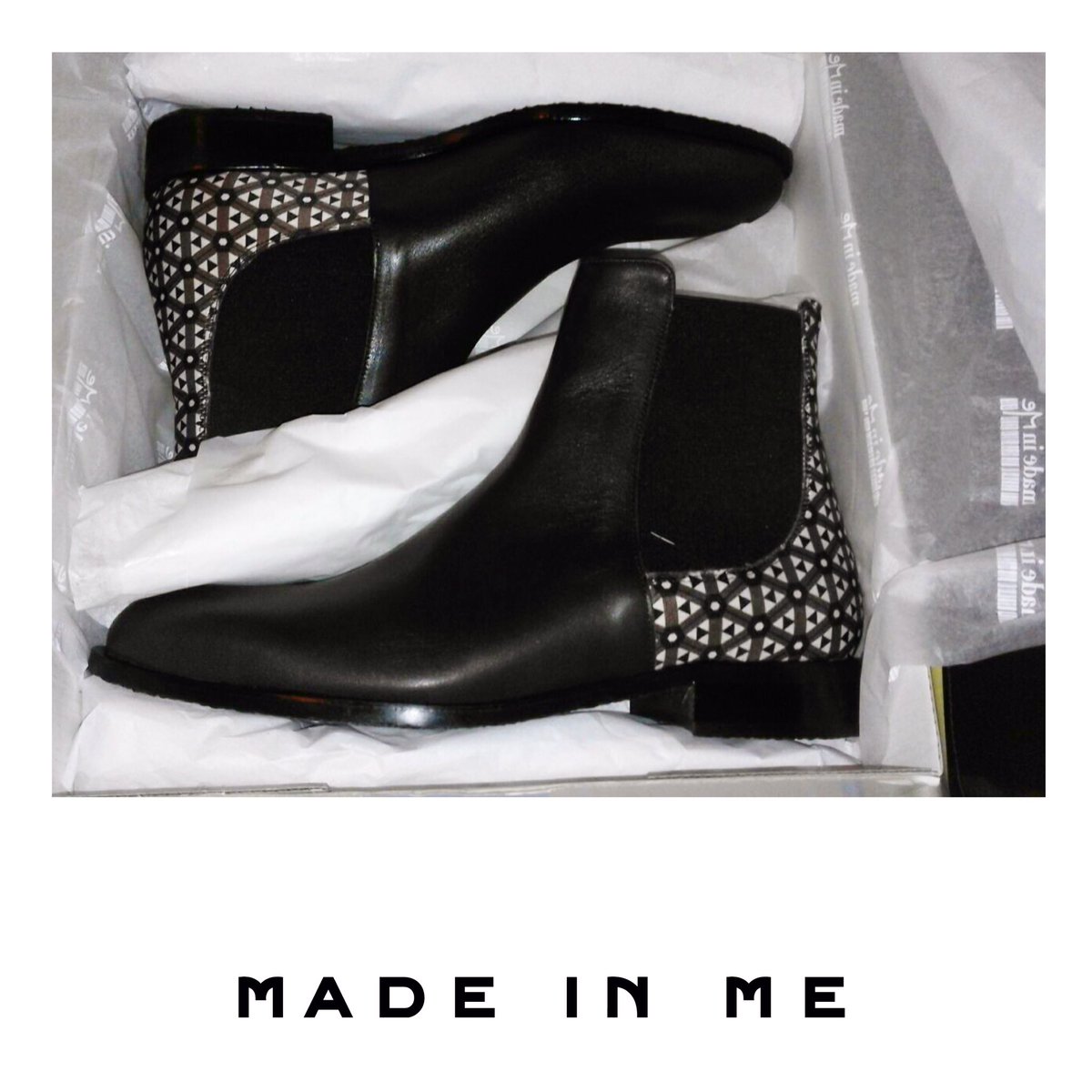 ¡Paloma ya tiene sus #botas #MadeInMe diseñadas por ella! Si tú también quieres crear tus propios #zapatos, entra en madeinme.es