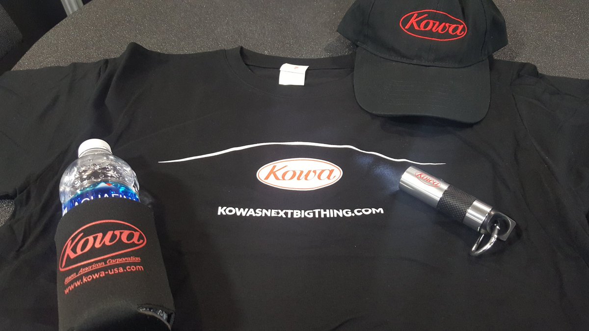 KowaOptics's tweet photo. Want to show your #kowa pride this #shotshow2017? Stop by booth #121 to grab your own Kowa gear! #shotshow #kowasystems #Giveaways #gearup https://t.co/oQlbQvksPA