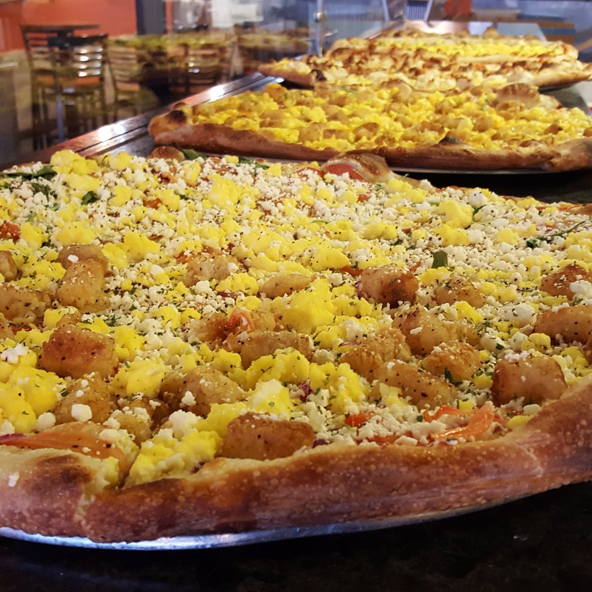 BossLadyPizza's tweet photo. #BLPbreakfast everyday 8am-Noon! Stop in for a slice & a coffee ☕Check it: https://t.co/DvZsJfsxV5 https://t.co/pUZLtnZDn6