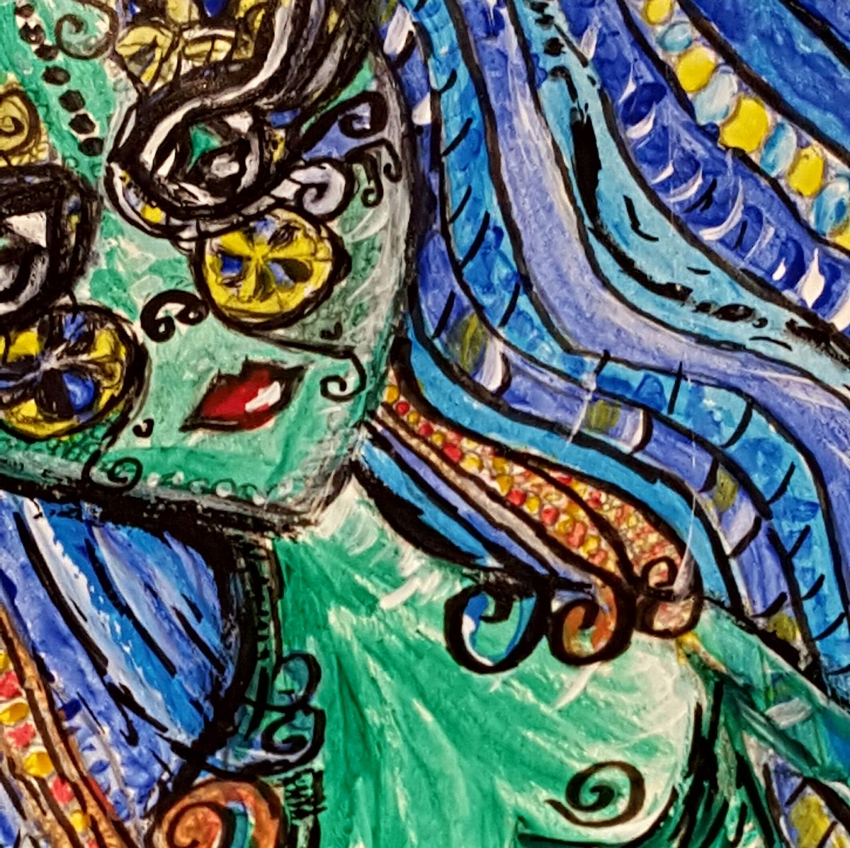 LadyGreen1312's tweet image. #Alien #Goddess #OutaSpace #female 👽👽👽#Art