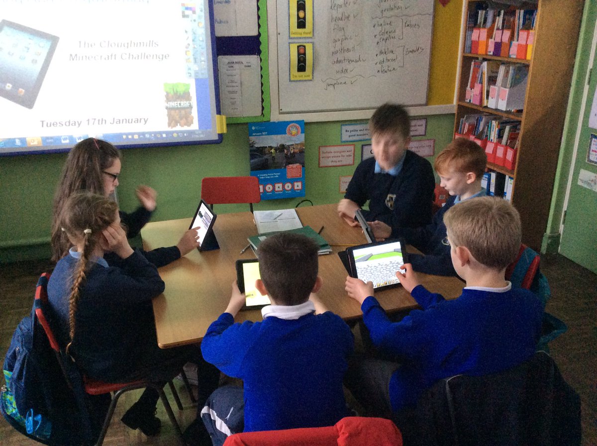 stbrigidsCmills's tweet image. Great work this morning.Shared class with Cloughmills PS.#Minecraft #TopicBasedLearning
@SharedEdLF @michaeliteach