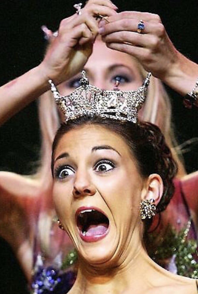 One of our favorite crowning moments ever! Miss Iowa 2003 Nicole White #takemebacktuesday #missiowa #crowning #2003 #forevermissiowa