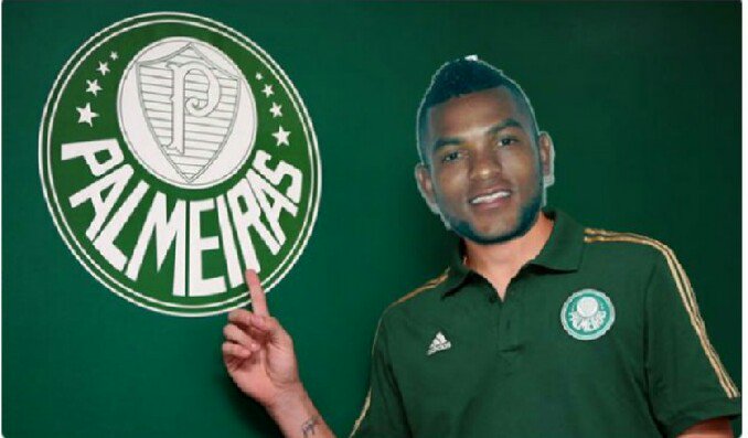 EpaColombia1's tweet photo. BEM-VINDO AO BORJA Verdão. SCORER nos dará muitas alegrias. https://t.co/iL3cC8w5Gy