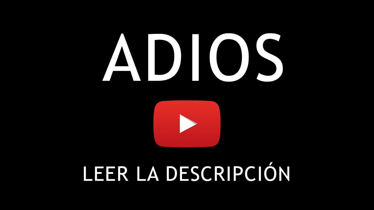 itsGeoJonny's tweet photo. https://t.co/FWd5OxeSfB

Si queréis saber porque dejo YouTube aqui lo tenéis https://t.co/O18sNwIrVA